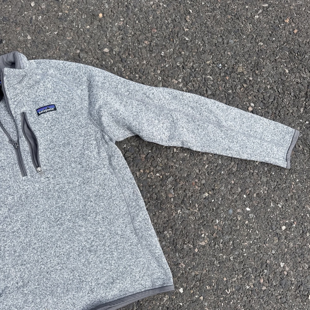 Patagonia Men's Sweater Quarter Zip‎ Pullover Fleece Small Activewear Gorpcore - Picture 3 of 8